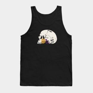 The Skull and the Gold Rose Tank Top